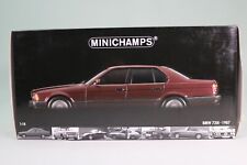 LE995 MINICHAMPS 100023001 Voiture 1/18 1:18 BMW 730i 1987 rouge métallisé comprar usado  Enviando para Brazil