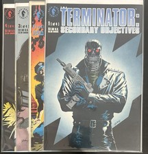 Usado, TERMINATOR SECUNDARY OBJECTIVE #1-4 CONJUNTO COMPLETO Lote de Quadrinhos 1991 Dark Horse comprar usado  Enviando para Brazil