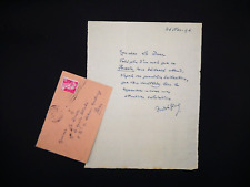 André gide autograph d'occasion  Expédié en Belgium