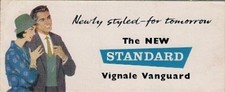Standard vanguard vignale for sale  UK