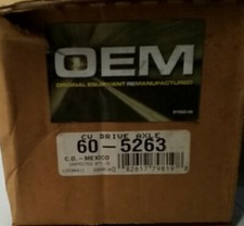 Usado, Eixo de transmissão CV 60‐5263 remanufaturado – desempenho de grau OEM comprar usado  Enviando para Brazil