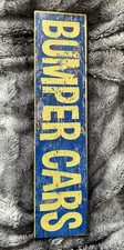 Bumper cars sign for sale  LOUGHBOROUGH