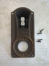 CONSOLE PHILCO VINTAGE: PLACA FRONTAL DE LATÃO com PARAFUSOS DE ORIGEM comprar usado  Enviando para Brazil