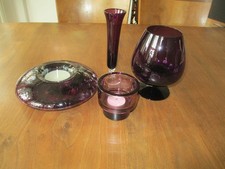Glas teelichthalter tischvase gebraucht kaufen  Schierling