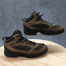 Botas Yukon Masculinas 11 M Yuma Trilha de Caminhada Tornozelo Couro Marrom Cadarço Conforto comprar usado  Enviando para Brazil