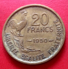 Monnaie francs 1950 d'occasion  Tullins