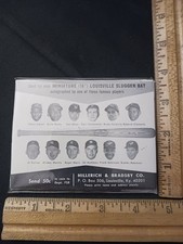 Hillerich bradsby minature for sale  Uhrichsville