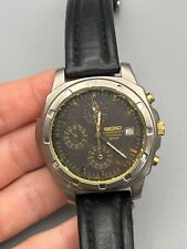 Seiko chronograph titanium for sale  LONDON
