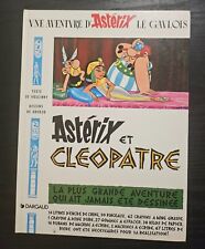 Astérix cleopatre éditions d'occasion  Paris I