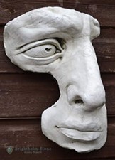 Face sculpture decorative for sale  HORSHAM