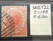 1866 regno lire usato  Rieti