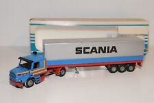 A73 1:50 TEKNO SCANIA 142H TORPEDO TRUCK WITH TRAILER DEMO PROMO WERBE NMIB comprar usado  Enviando para Brazil