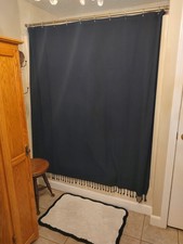 Black shower curtain for sale  Nancy
