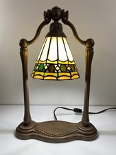 Abajur de mesa vintage estilo Tiffany vitral articulado sino harpa comprar usado  Enviando para Brazil