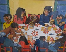 Dipinto olio tela. usato  Roma