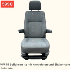 Transporter beifahrersitz arml gebraucht kaufen  Küstrin-Kietz