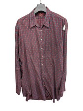 Usado, Camisa masculina Time Pieces manga longa 100% algodão azul grande comprar usado  Enviando para Brazil