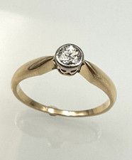 Funkelnder solitär diamant gebraucht kaufen  Coburg