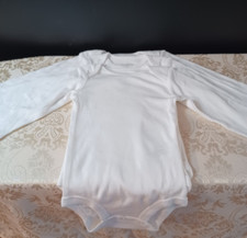 Usado, 2 Ternos Corporais/Onsies Branco Manga Longa CARTER'S CHILD OF MINE Tamanho 3-6 Meses comprar usado  Enviando para Brazil