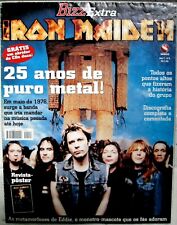 IRON MAIDEN EDDIE  # 6 MAGAZINE POSTER BIZZ EXTRA BRAZIL RARE! comprar usado  Brasil 