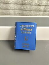 Vintage 1977 langenscheidts for sale  SOUTHEND-ON-SEA