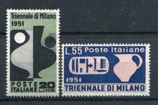 Italia 1951 triennale usato  San Giuliano Milanese