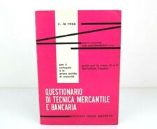 Questionario tecnica mercantil usato  Rho