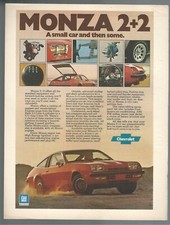 1976 CHEVROLET MONZA anúncio, Chevy Monza 2+2, anúncio impresso comprar usado  Enviando para Brazil