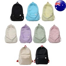 Mochila clássica da moda pacote de livro estudantil feminina adolescente meninas bolsa escolar sólida comprar usado  Enviando para Brazil