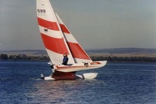 Katamaran segelboot topcat gebraucht kaufen  Zwenkau