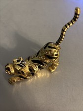 Enamelled tiger trinket for sale  SHIPLEY