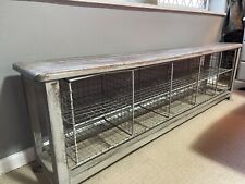 Vintage school bench for sale  LEICESTER