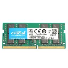 CRUCIAL 16GB DDR4 2666 PC4-21300 Laptop SODIMM 260Pin Notebook Memory RAM 1x 16G comprar usado  Enviando para Brazil