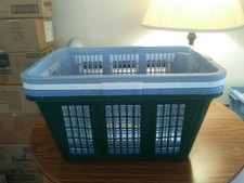solid plastic laundry baskets for sale  Olean
