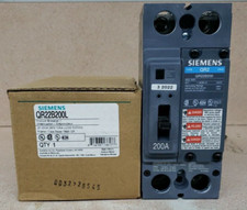 NOWY WYŁĄCZNIK SIEMENS QR22B200L 2-BIEGUNOWY 200A 200A 240V 2P 10KA UCHWYTY 50/60Hz, używany na sprzedaż NOWY WYŁĄCZNIK SIEMENS QR22B200L 2-BIEGUNOWY 200A 200A 240V 2P 10KA UCHWYTY 50/60Hz, używany na sprzedaż  Wysyłka do Poland