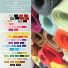 Craft felt wool for sale  AXMINSTER