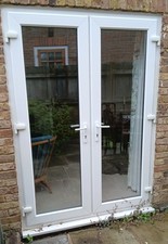 Used upvc french for sale  LUTON