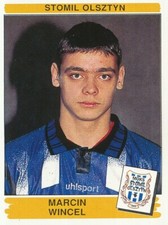 255 MARCIN WINCEL ? ROOKIE POLAND STOMIL OLSZTYN STICKER PANINI LIGA POLSKA 1997, używany na sprzedaż  Wysyłka do Poland