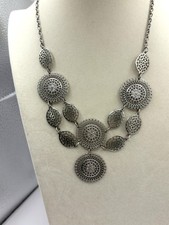 Silver tone filagree for sale  Albany