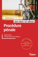 Procédure pénale 2021 d'occasion  Bubry