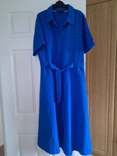 Linen shirt dress for sale  CHESTERFIELD