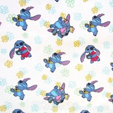 Tissu stitch fleurs d'occasion  Fayence