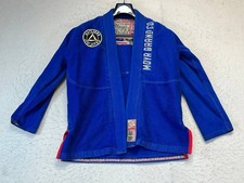 Kimono Gi Jiu-Jitsu Moya Brand Co tamanho infantil K4 azul somente top comprar usado Kimono Gi Jiu-Jitsu Moya Brand Co tamanho infantil K4 azul somente top comprar usado  Enviando para Brazil