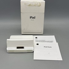 Docking station Apple A1352 branca 30 pinos para iPad 1 e 2 MC360ZM/A - CAIXA ABERTA comprar usado  Enviando para Brazil