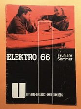 Katalog elektro 1966 gebraucht kaufen  Bad Kreuznach