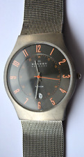 Skagen titanium mens for sale  WHITCHURCH