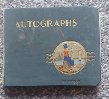 Small autograph book for sale  NOTTINGHAM