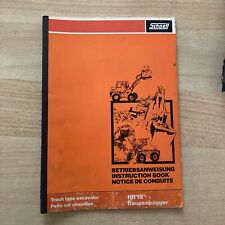 Betriebsanleitung bedienungsan gebraucht kaufen  Tirschenreuth
