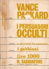 Persuasori occulti. vance usato  Italia