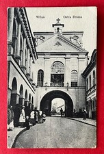 AK WILNA Wilno na Litwie 1. WK 1917 Ostra Brama Świtu Brama (156918 na sprzedaż  Wysyłka do Poland